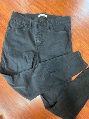 Madewell Black Ankle Jeans